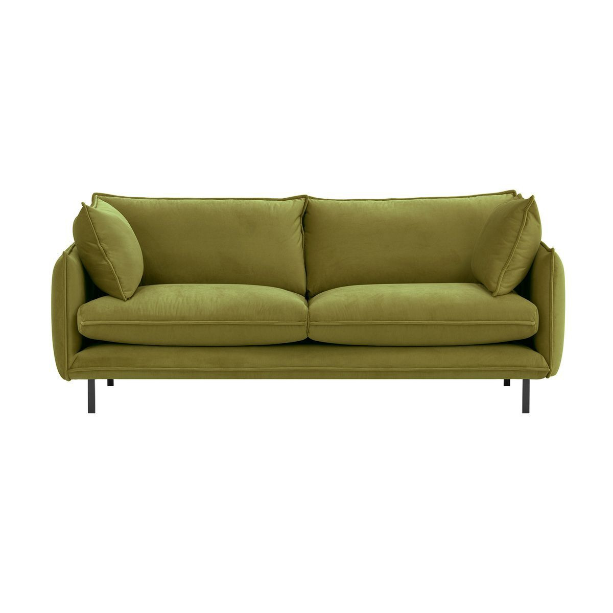 Nimbus 3 Seater Sofa, olive green - image 1