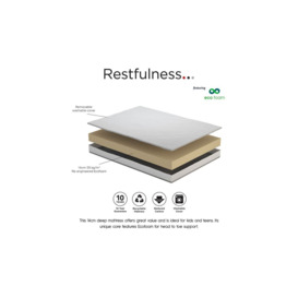 Restfulness 4ft6 Eco Foam Double Mattress - thumbnail 2