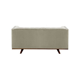 Vicenza 2-Seater Sofa, silver, Leg colour: dark oak - thumbnail 2