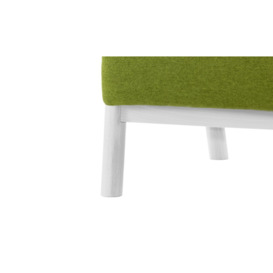 Luppo Click-Clack Folding Sofa Bed, lime, Leg colour: white - thumbnail 3