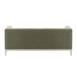 Slender Wood 2 Seater Sofa, grey, Leg colour: white - thumbnail 2
