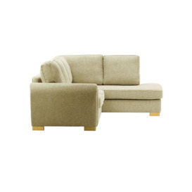 Bonna Right Hand Corner Sofa, taupe, Leg colour: like oak - thumbnail 3