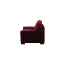 Newton 2 Seater Sofa, red, Leg colour: black - thumbnail 3