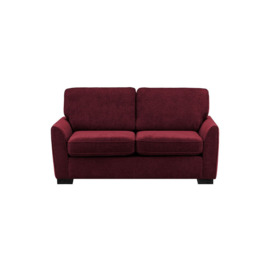 Newton 2 Seater Sofa, red, Leg colour: black - thumbnail 1
