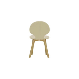Mya Dining Chair, cream, Leg colour: like oak - thumbnail 2