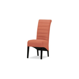 Korne Dining Chair, lime, Leg colour: dark oak