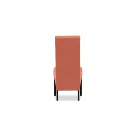 Korne Dining Chair, pink, Leg colour: like oak - thumbnail 2