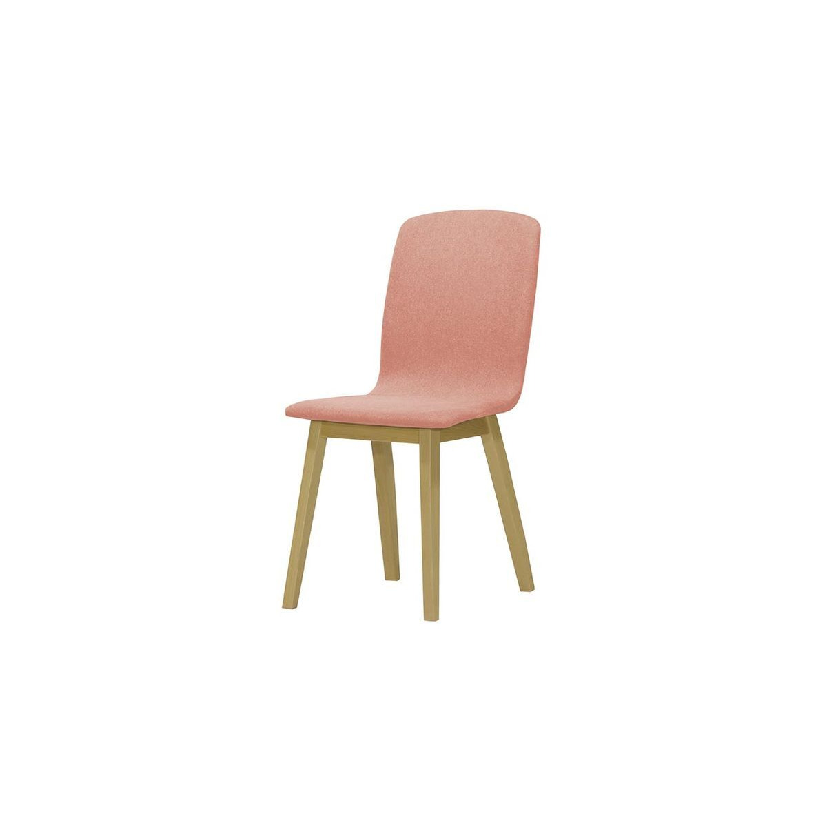 Cubo Dining Chair, beige, Leg colour: black - image 1