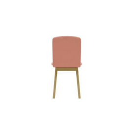 Cubo Dining Chair, beige, Leg colour: black - thumbnail 2
