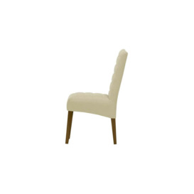 Sonitag Dining Chair, cream, Leg colour: dark oak - thumbnail 3