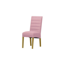 Sonitag Dining Chair, pink, Leg colour: like oak - thumbnail 1