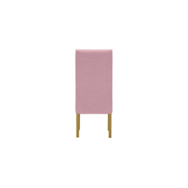 Sonitag Dining Chair, pink, Leg colour: like oak - thumbnail 2