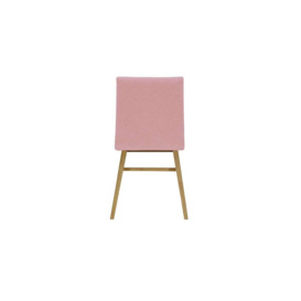 Fafa Dining Chair, pink, Leg colour: like oak - thumbnail 2