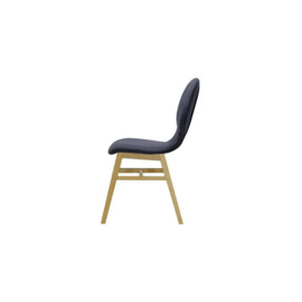 Altay Dining Chair, grey, Leg colour: black - thumbnail 3