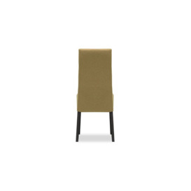 Dilo Dining Chair, cream, Leg colour: white - thumbnail 2
