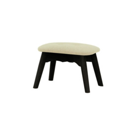 Ducon Mini Children's Footstool, cream, Leg colour: black - thumbnail 1