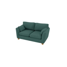 Zeus 2 Seater Sofa, turquoise