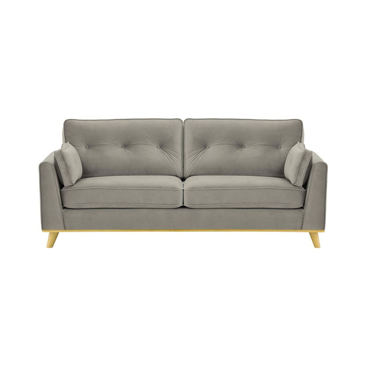 Farrow 3 Seater Sofa, silver, Leg colour: like oak - image 1