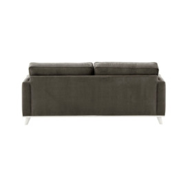 Farrow 3 Seater Sofa, graphite, Leg colour: white - thumbnail 2