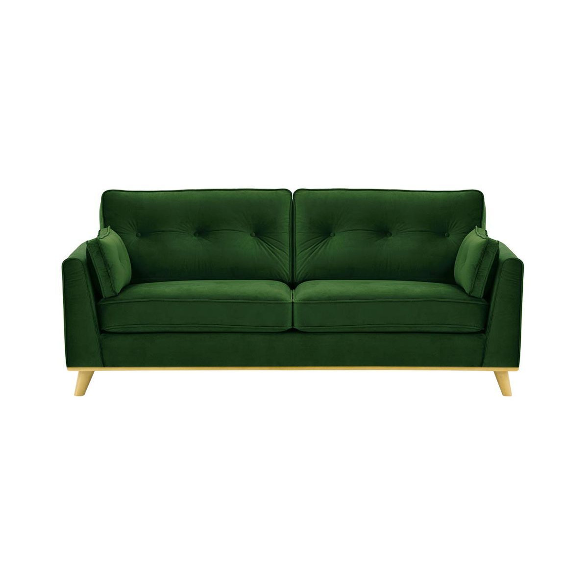 Farrow 3 Seater Sofa, turquoise, Leg colour: aveo - image 1