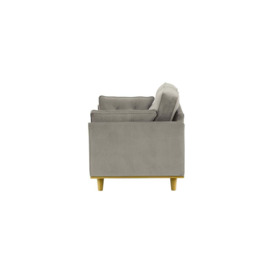 Farrow 2 Seater Sofa, silver, Leg colour: like oak - thumbnail 3