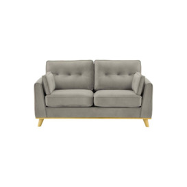 Farrow 2 Seater Sofa, silver, Leg colour: like oak