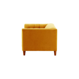 Sodre 2 Seater Sofa, mustard, Leg colour: aveo - thumbnail 3