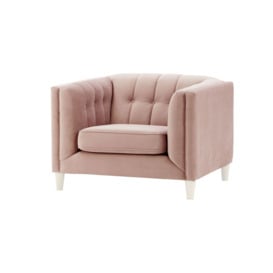 Sodre Armchair, lilac, Leg colour: white - thumbnail 2
