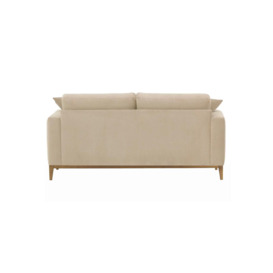 Covex Wood 2,5 Seater Sofa, light beige, Leg colour: like oak - thumbnail 2