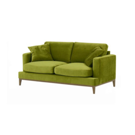 Covex Wood 2,5 Seater Sofa, olive green, Leg colour: wax black - thumbnail 3