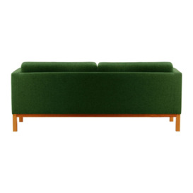 Normann 3 Seater Sofa, dark green, Leg colour: aveo - thumbnail 2