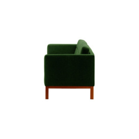 Normann 3 Seater Sofa, dark green, Leg colour: aveo - thumbnail 3