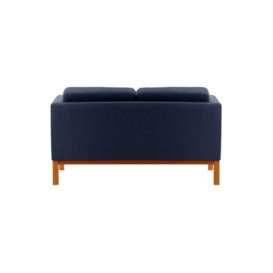 Normann 2 Seater Sofa, navy blue, Leg colour: aveo - thumbnail 2