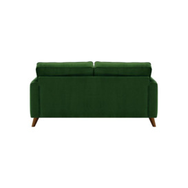 Magnus 2,5 Seater Sofa, brown, Leg colour: dark oak - thumbnail 2