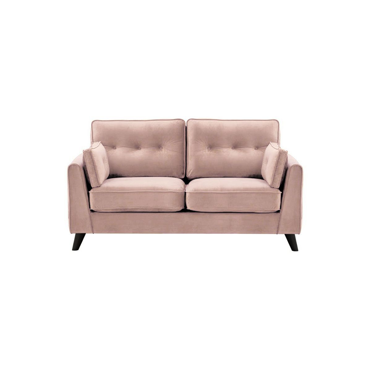 Magnus 2 Seater Sofa, lilac, Leg colour: black - image 1