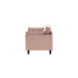 Magnus 2 Seater Sofa, lilac, Leg colour: black - thumbnail 3