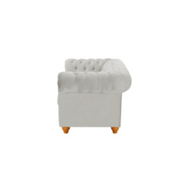 Chesterfield Max 3 Seater Sofa, silver, Leg colour: aveo - thumbnail 3