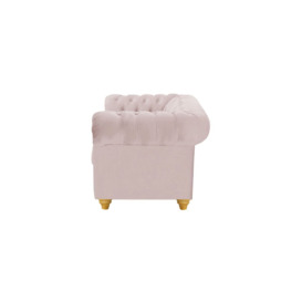 Chesterfield Max 2 Seater Sofa, lilac, Leg colour: like oak - thumbnail 3