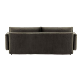 Lioni Sofa Bed with Storage, graphite, Leg colour: black - thumbnail 3