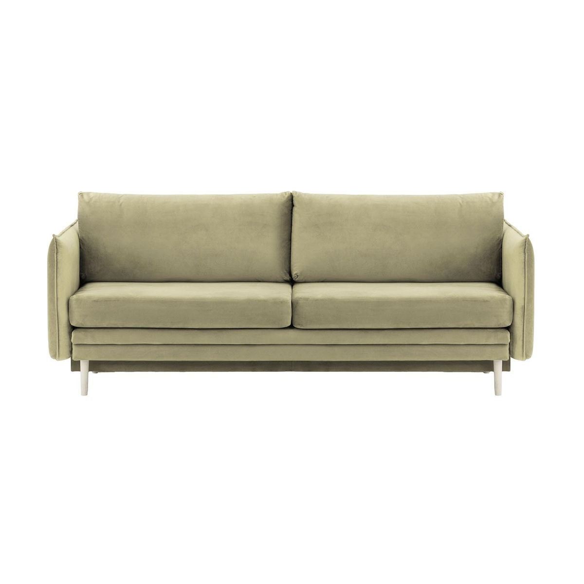 Nimbus Sofa Bed with Storage, mink, Leg colour: white - image 1