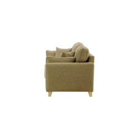 James 2 Seater Sofa, brown, Leg colour: wax black - thumbnail 3