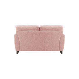 James 2 Seater Sofa, blush pink, Leg colour: black - thumbnail 2