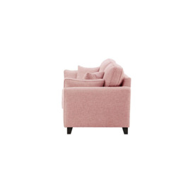 James 2 Seater Sofa, blush pink, Leg colour: black - thumbnail 3