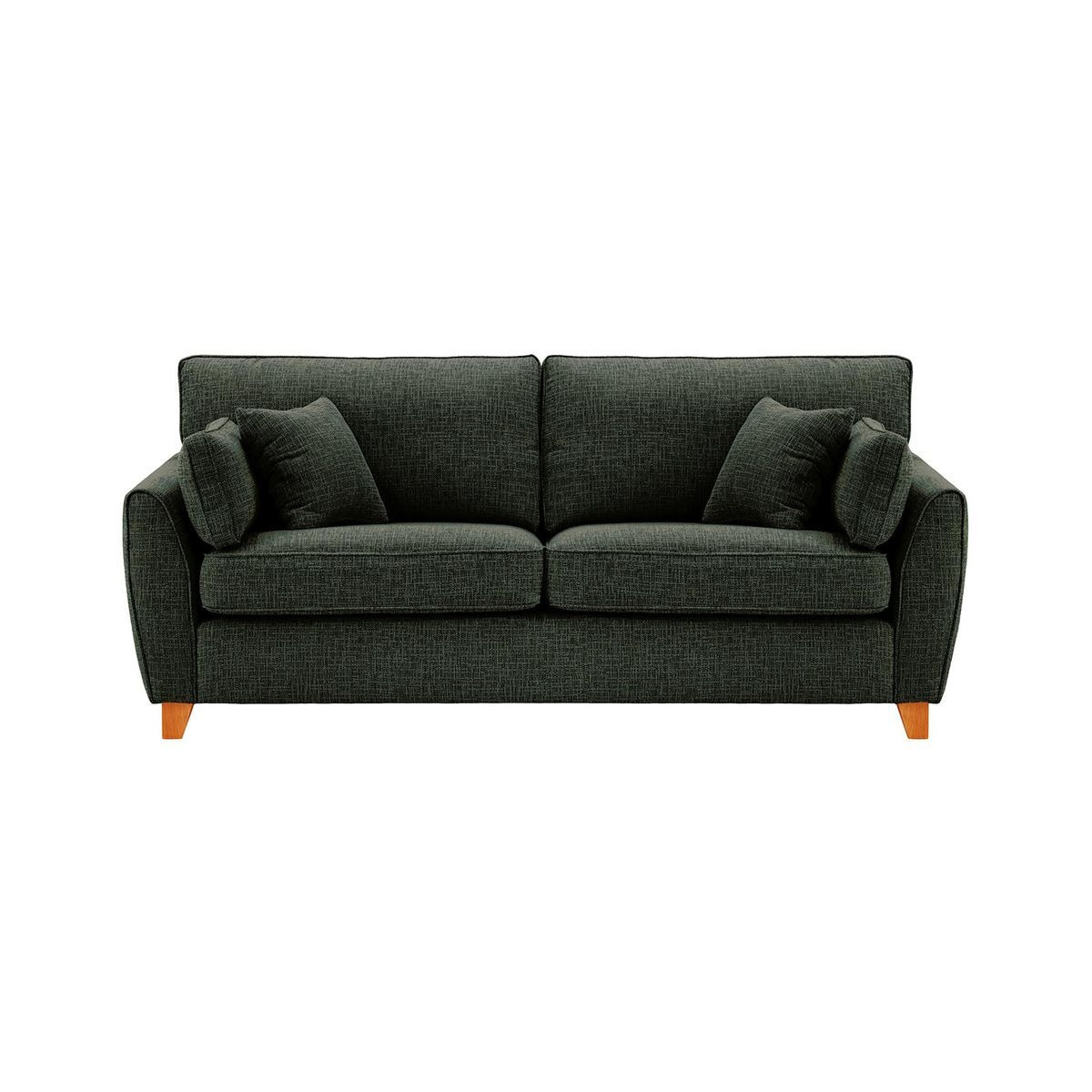 James 3 Seater Sofa, charcoal, Leg colour: aveo - image 1