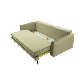 Magnus Sofa Bed with Storage, mink, Leg colour: black - thumbnail 2