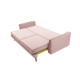 Amelia Sofa Bed with Storage, lilac, Leg colour: aveo - thumbnail 2
