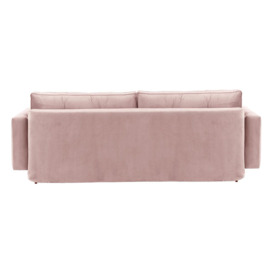 Amelia Sofa Bed with Storage, lilac, Leg colour: aveo - thumbnail 3