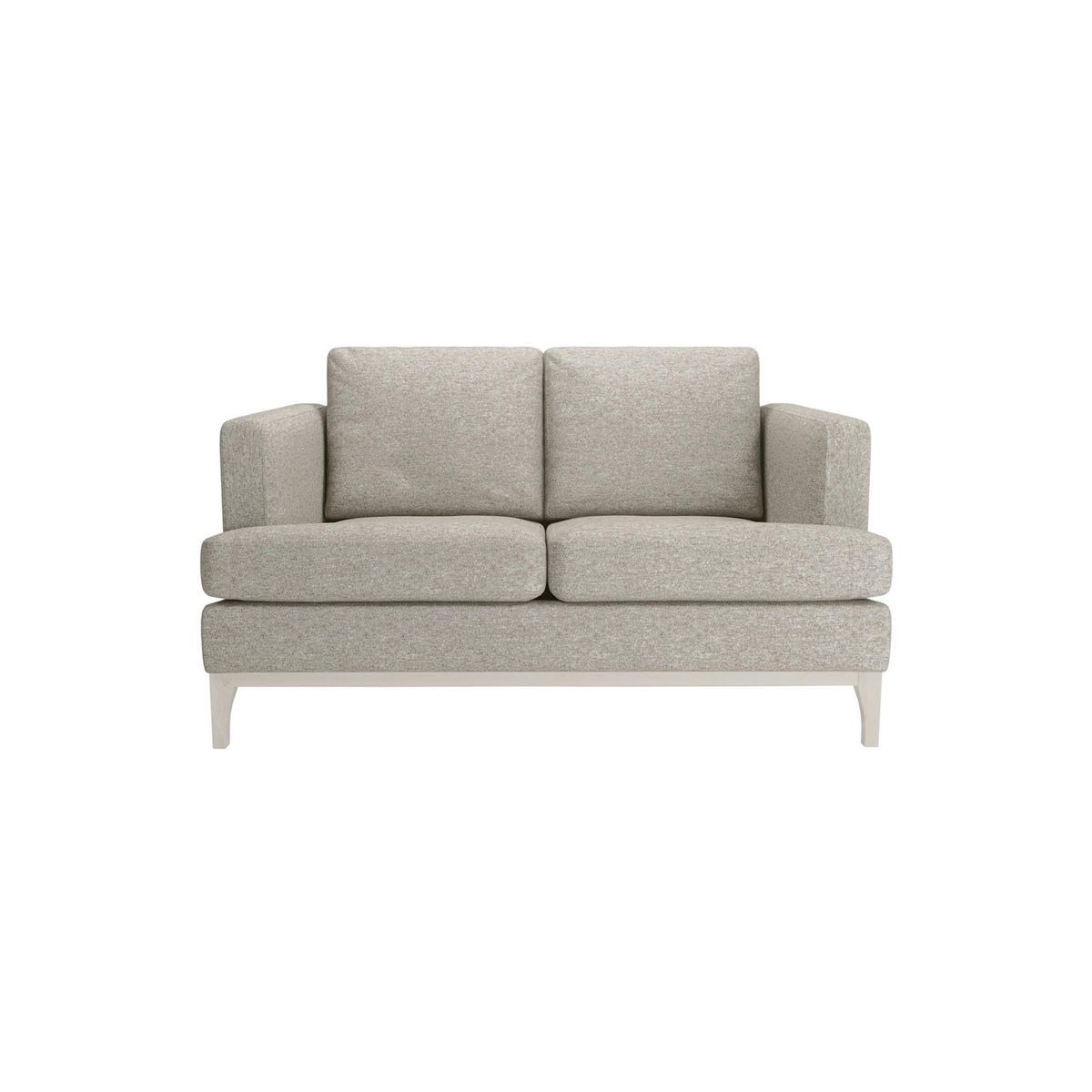 Scarlett 2 Seater Sofa, grey, Leg colour: white - image 1