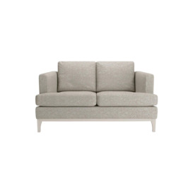 Scarlett 2 Seater Sofa, grey, Leg colour: white