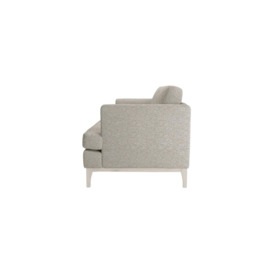 Scarlett 2 Seater Sofa, grey, Leg colour: white - thumbnail 3